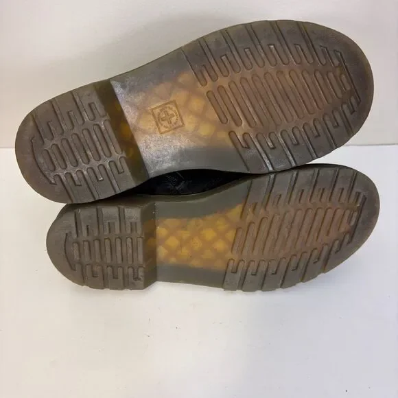 Dr. Martens Black Vegan leather Lace Up Boots Women's 5 - Picture 9 of 9